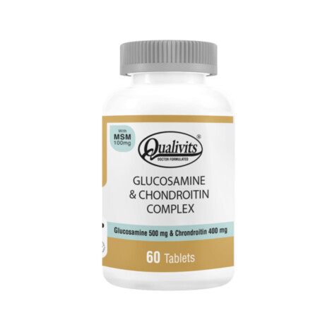 Glucosamine & Chondroitin complex 60caps Qualivits Glucosamine & Chondroitin complex 60caps Qualivits