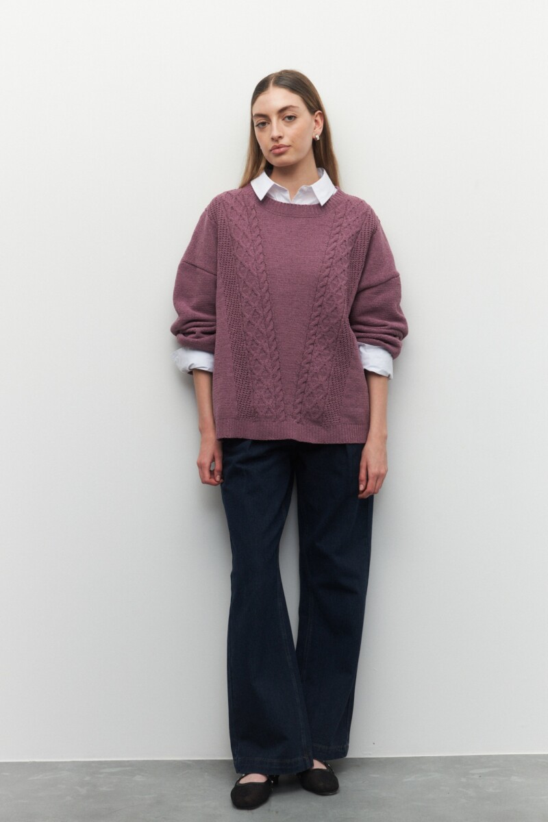 SWEATER EVEREST Morado