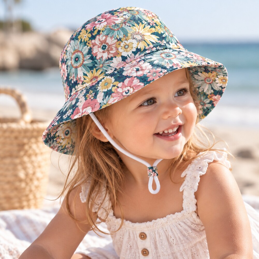 Gorro verano ASH flores