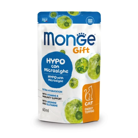 MONGE GIFT CAT TOPPING HYPO MICROALGAE 60ML Monge Gift Cat Topping Hypo Microalgae 60ml