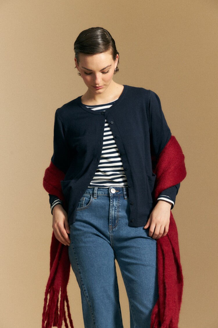 CARDIGAN ALBA Azul Marino