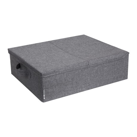 CAJA ORG C/TAPA POLIESTER GRIS UNDERBED