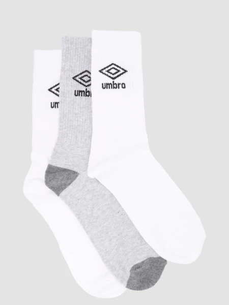 Media Umbro Pack x3 Diseño 11 U Umbro Hombre 959