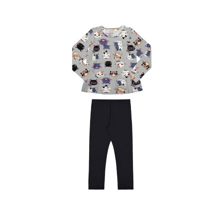 Conjunto Garden Kids Gris