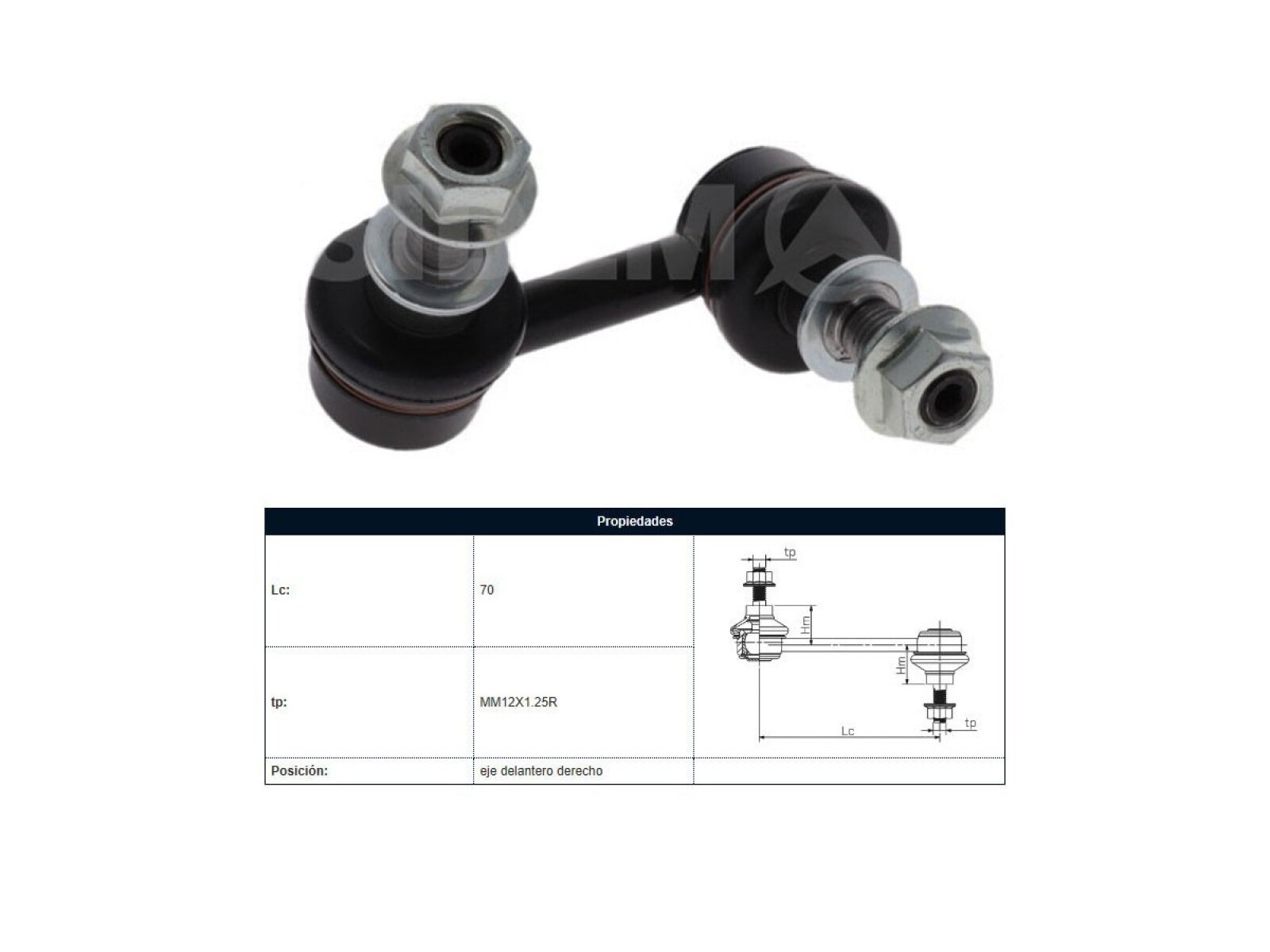 Bieleta Nissan D23 - Frontier - Np300 15-25 Der 