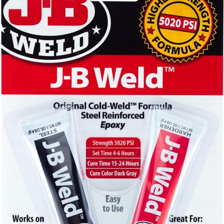 QUIMICOS VARIOS - EPOXI DE SOLDADURA FRIA, AUTOMOCION, MARINA, ETC. JB WELD QUIMICOS VARIOS - EPOXI DE SOLDADURA FRIA, AUTOMOCION, MARINA, ETC. JB WELD