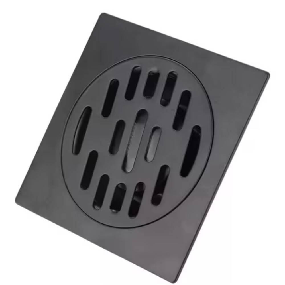 Rejilla de piso 10x10 negro mate dmc Rejilla De Piso 10x10 Negro Mate Dmc