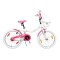 Bicicleta Baccio R.20 Niña Sweet Blanco/fuscia
