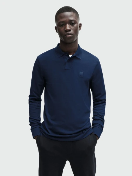 BOSS - Remera Polo en piqué de algodón Estampado
