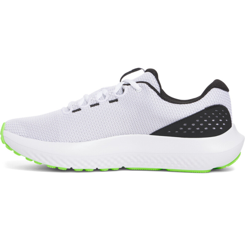 UA Charged Surge 4-BLU WHT-109