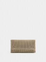 Bolso De Fiesta Tipo Sobre dorado