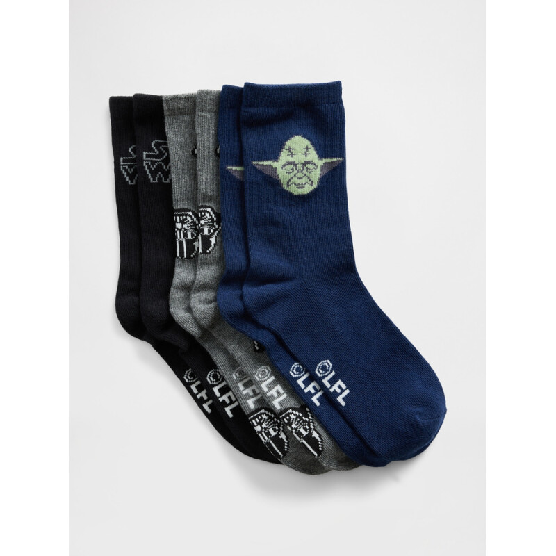 V-SW GO B CREW 3PK SOCKS STAR WARS GROUP