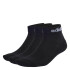 C LIN ANKLE 3P BLACK/WHITE BLACK