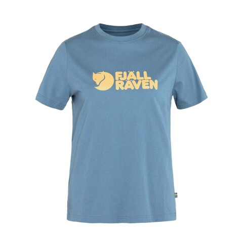 Fjällräven Logo Tee - Mujer Dawn Blue