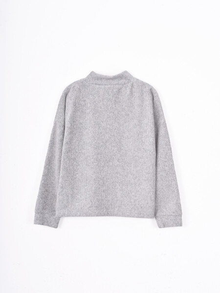 BUZO JASENIA MINI II GRIS MELANGE M