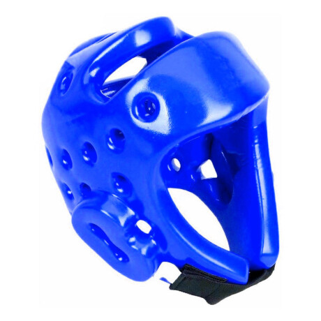 Casco Cabezal Protector Boxeo Taekwondo Karate Mma Azul