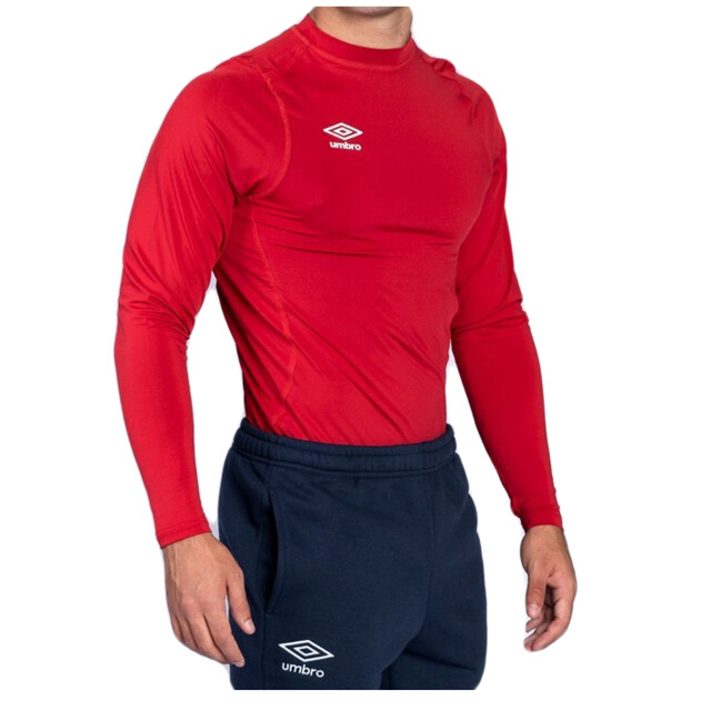 Remera de Hombre Umbro Termica 37º M/L Rojo