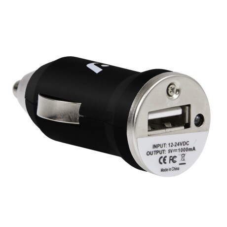 Cargador Usb Para Auto ARGOM ARGAC0101 - Negro Cargador Usb Para Auto ARGOM ARGAC0101 - Negro