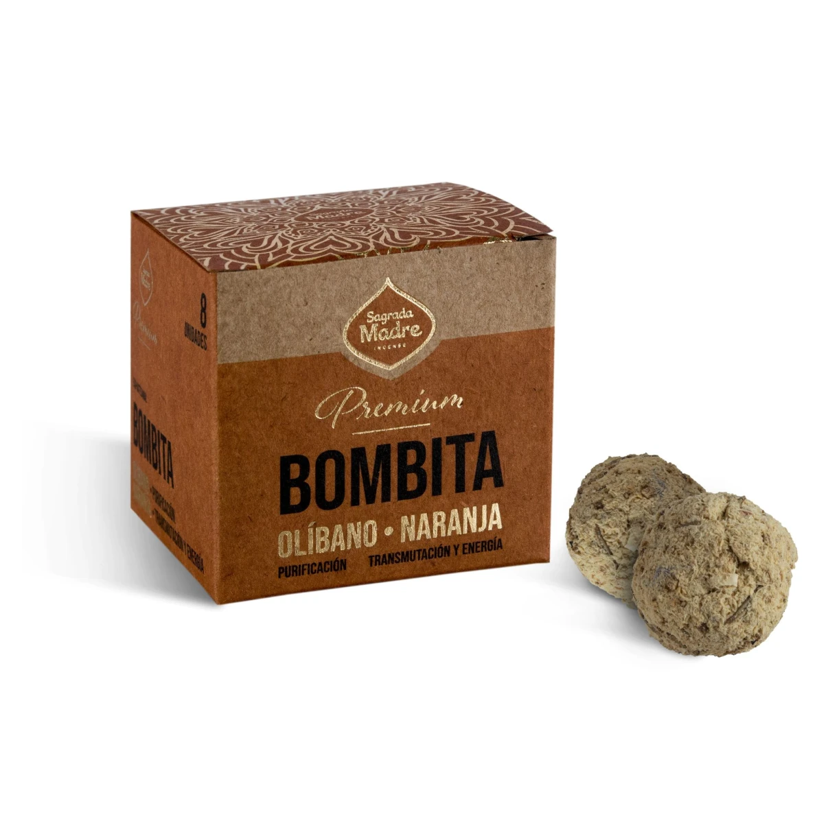 Bomba Premium Naranja Sagrada Madre 