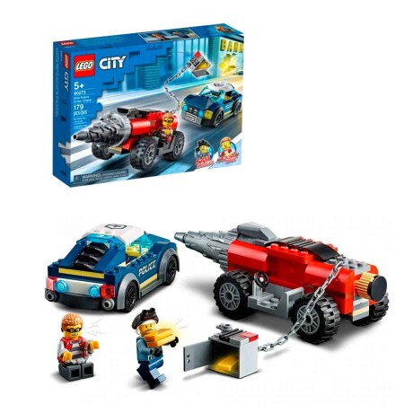 Lego Policia de Elite Persecución de la Perforadora 179PZ 001