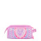 Cartuchera FOOTY Corazon Con Cierre Lila