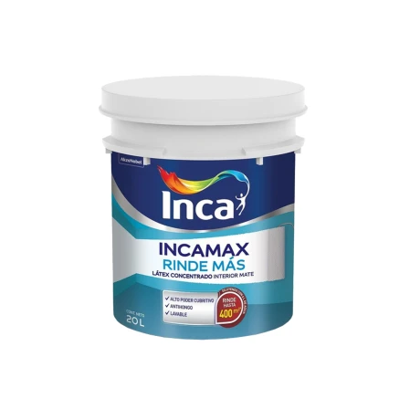 Incamax Rinde Mas Blanco 20l Incamax Rinde Mas Blanco 20l
