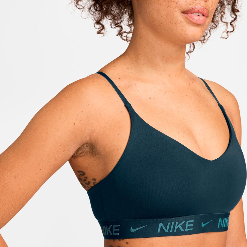 Top Nike Dri-Fit Indy Light Support de Mujer Azul