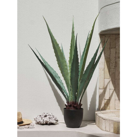 Planta artificial TOPPMEIS A105cm agave Verde