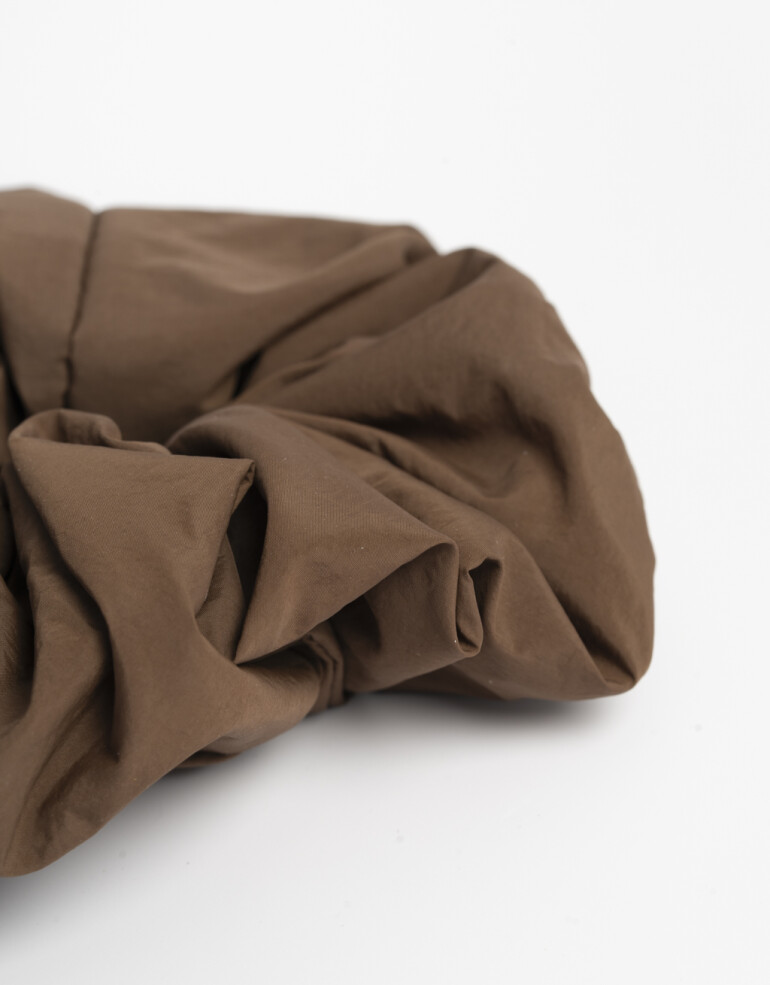 Skunzies Lisas Maxi Scrunchie Chocolate - Marron Chocolate