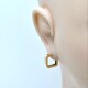 Aros cuadrados en oro 18k amarillo Aros cuadrados en oro 18k amarillo