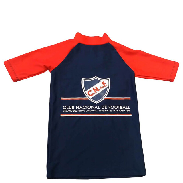 Remera Infantil Nacional Nacional Azul Marino - Rojo - Blanco