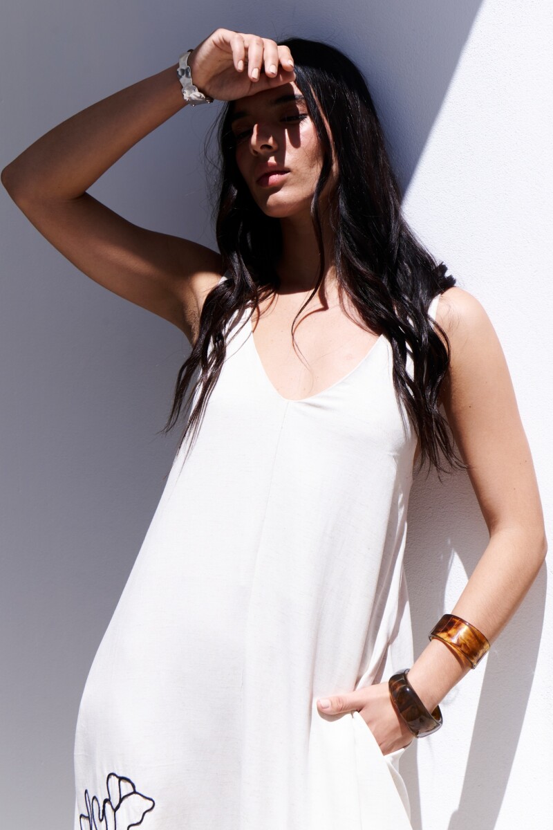 VESTIDO AMAPOLA NATURAL