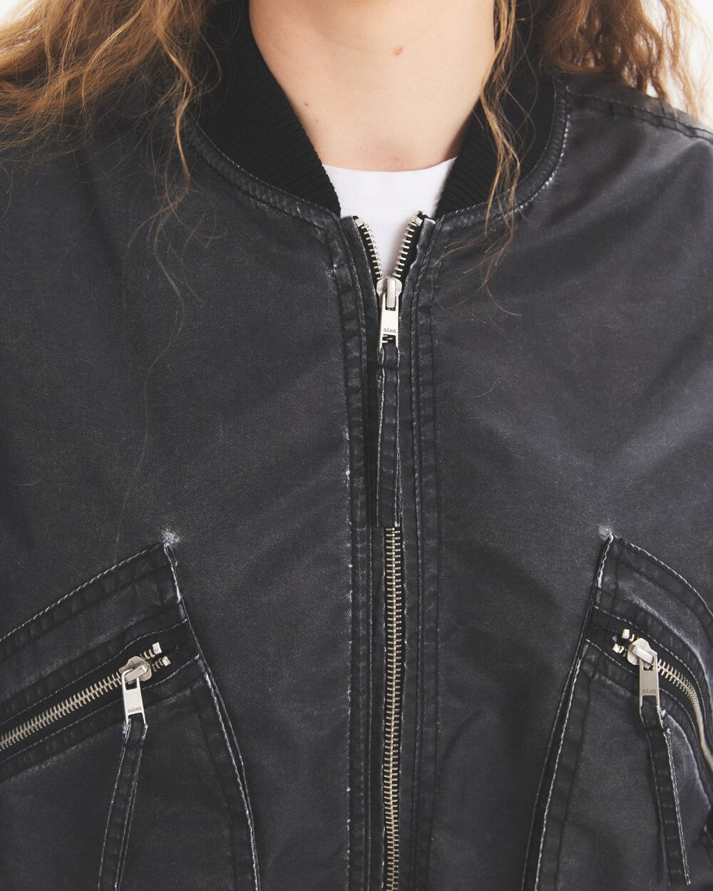 Campera Bomber Gang Negro
