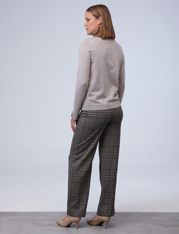 Polera Basica BEIGE OSCURO