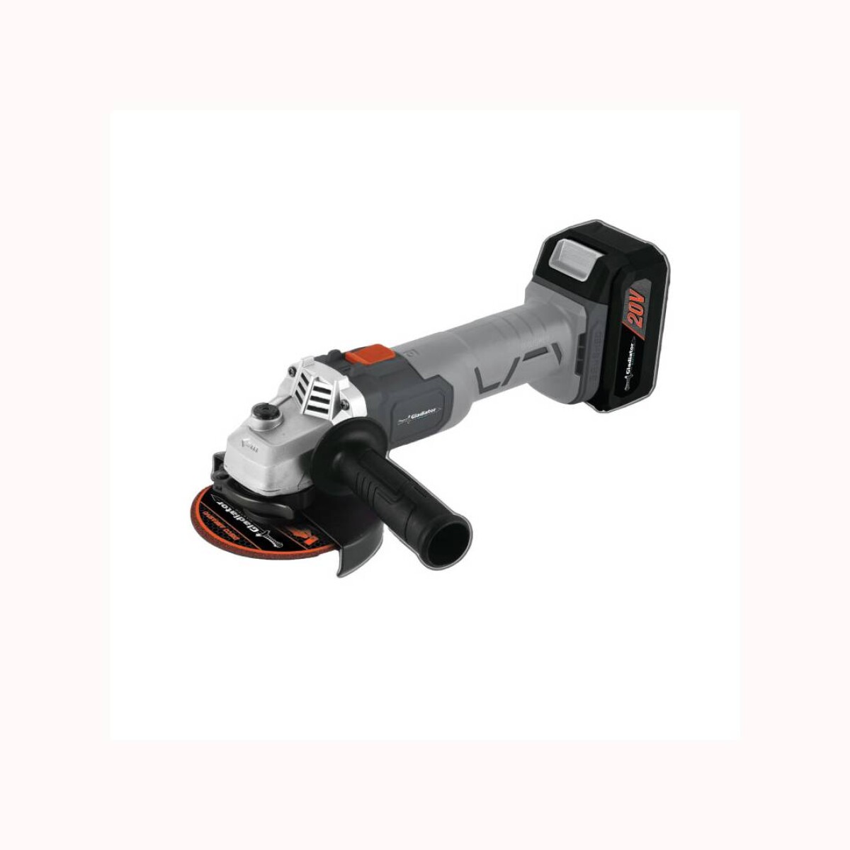 Amoladora Gladiator 20V C/Bateria 3Amp y Cargador - AA815/20C1 