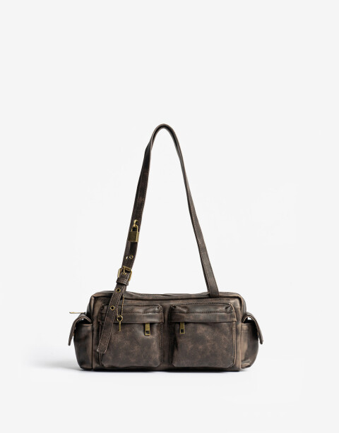 City Cartera City Multipocket Chocolate - Marron Chocolate