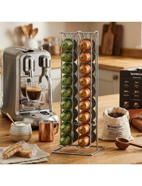 SOPORTE P/CAPSULAS NESPRESSO METAL 10X13X30CM SOPORTE P/CAPSULAS NESPRESSO METAL 10X13X30CM
