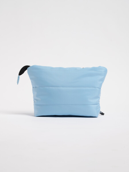 Necessaire capitoneado Celeste