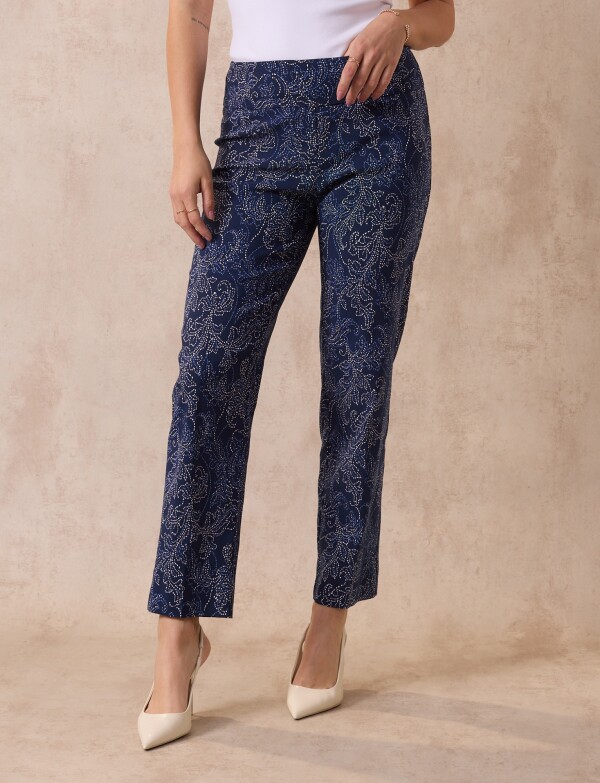 Pantalon Print AZUL/MULTI