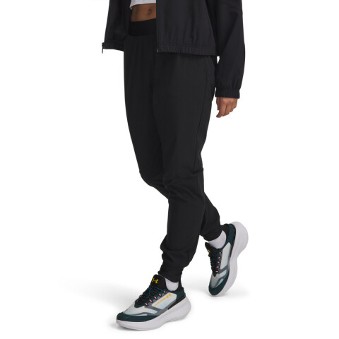 UA Rival Hi Rise Woven Pant-BLK BLK-001