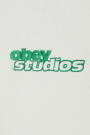 OBEY TONIC CREW Blanco