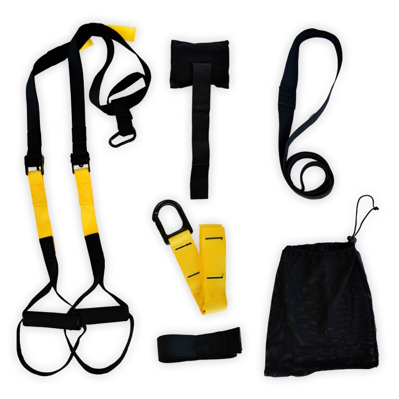Bandas Suspension Athletic Tipo Trx/Set Amarillo