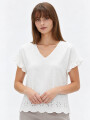 Tops Ahte Marfil / Off White