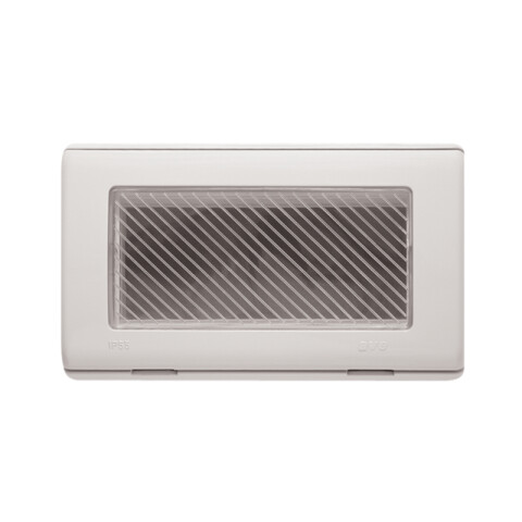 Caja exterior 4 módulos gris c/membrana - Ave C55634