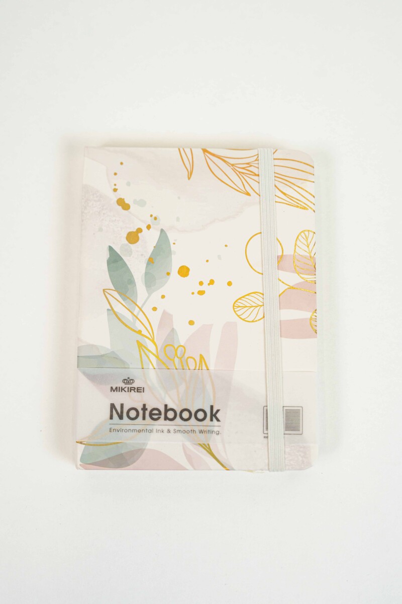 Cuaderno Botanica 14,5x10,5cm, 96 Hojas - Estampado 3 