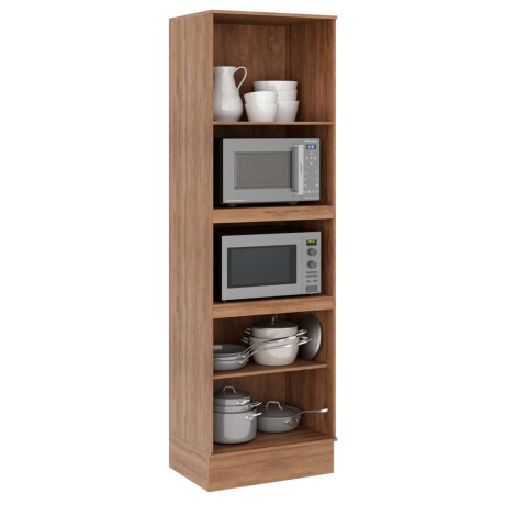 Armario Cocina Americana 2 Hornos Gris