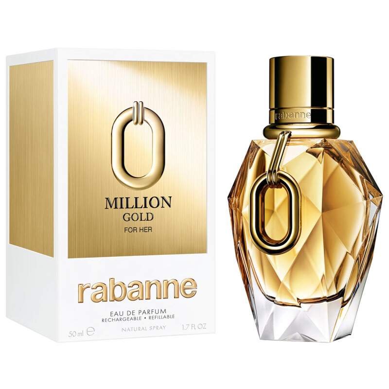 Perfume Paco Rabanne Million Gold For Her EDP 50ml Original Perfume Paco Rabanne Million Gold For Her EDP 50ml Original