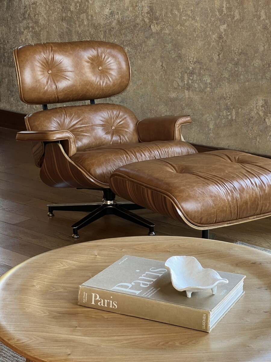 Butaca Eames Lounge - Caramelo 