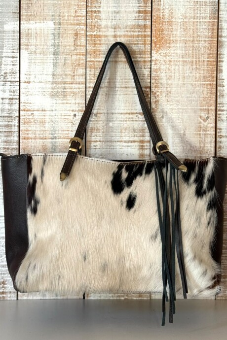 Cartera Cocó Piel Piel Choco