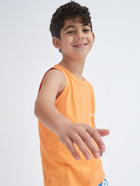 Camiseta sin mangas Sport -naranja